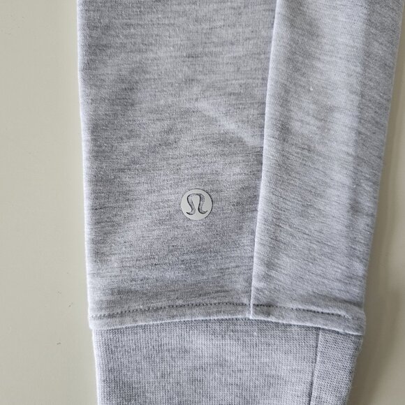 NWT LULULEMON HULS Heathered Grey City Sweat Full Zip Hoodie Men's XL, XXL - Picture 9 of 10